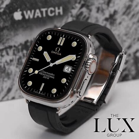 omega seamaster apple watch face|omega seamaster watch face.